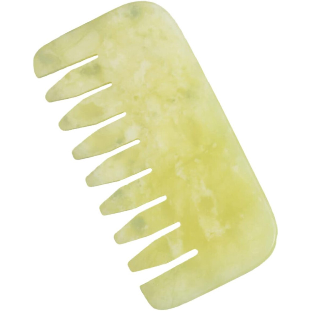 Hkhbjs Light/Green Head Massage Comb Jade Comb Scalp Massager For Hair Loss Relief Head Acupoint Massage