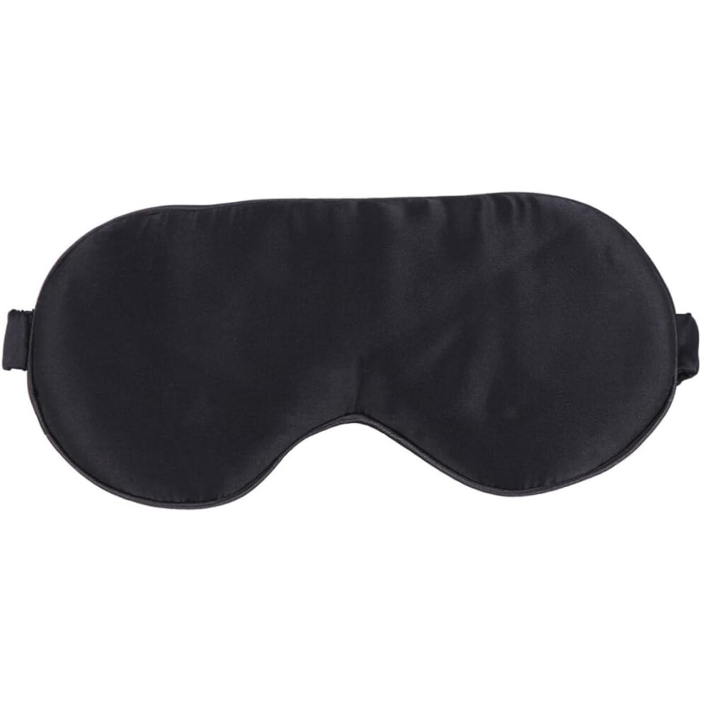 Hkhbjs Black Silk Sleeping Eyeshade Comfortable Eye Mask For Women Men Breathable Shading Eyepatch For Sleeping Eye Masks