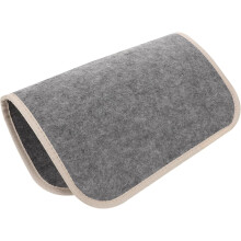 Tapis de bureau en feutre gris épais de 5 mm pour calligraphie et peinture, coussin d'écriture pour calligraphie chinoise