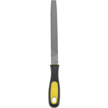 Lime plate en métal avec manche, idéale pour l'affûtage et le meulage. Convient aux outils d'atelier. Couleur aléatoire.