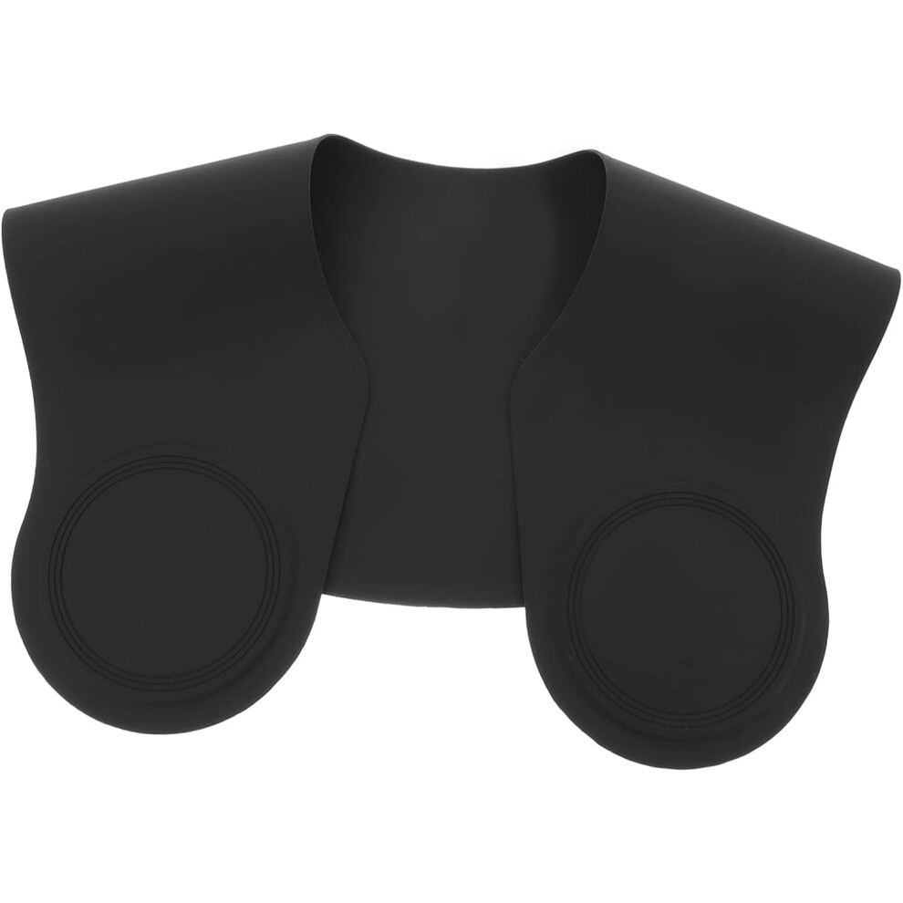 Hkhbjs Silicone Cutting Collar Hair Dyeing Shawls For Hairdressing Cape Neck Wrap Guard Hair Cutting Pad