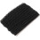 10m Black Wave Edge Lace Trim with Elastic Button Loop, Wedding Costume Accessories 1