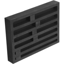 Molde de lingote de grafite com divisor ajustável para fundição de metal, croquete de grafite de alta pureza