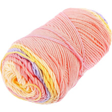 Knitting Cord DIY Cord Handmade Knitting Rope Colorful Cotton Acrylic Yarn Creative Fashionable Braided String