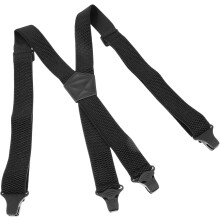 Elastische Hosenträger mit X-förmigem Rückendesign, 3,8 cm breit, mit Maiskolbenmuster