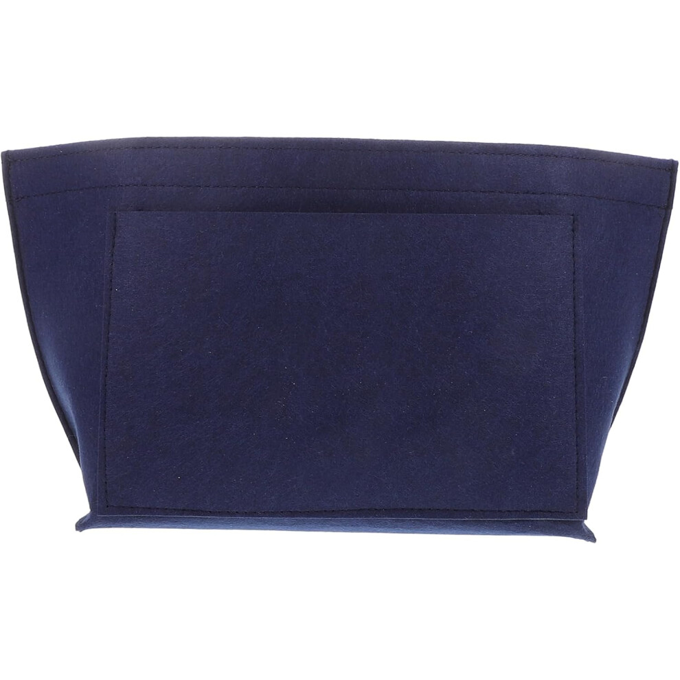 Hkhbjs Soft Felt Tote Bag Organizer Insert Handles Large Makeup Bag Storage For Cosmetics