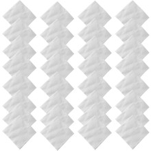 300 stuks witte, niet-geweven, lichtgewicht, opvouwbare gezichtsdoekjes voor het verwijderen van make-up.