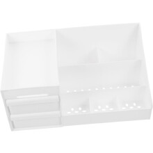 Organizador de mesa de vestir para armazenamento de maquiagem cosméticos de mesa suportes estilo gaveta cosméticos organizador divisores