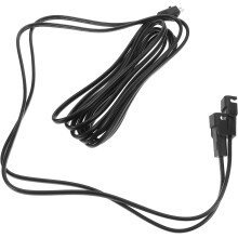 2 Meter Recliner Lever Cable Replacement Black Plastic Power Cord Splitter