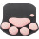 Pata de gato Silicone Mouse Pad com apoio ao pulso 3D ergonômica mesa mouse mat 1