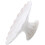 Buda cerâmico branco oferecendo placa 7 polegadas design elegante fácil limpeza bandeja de armazenamento da cozinha 1