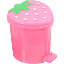 Mini-Abfalleimer mit Deckel, Tisch-Mülleimer, 4,13 x 3,54 cm, kleiner Mülleimer für Küche, Büro, Schlafzimmer