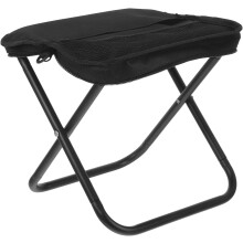 Tragbarer, klappbarer Outdoor-Hocker mit Schultergurt, kleiner, leichter Camping- und Angelstuhl