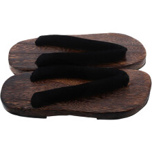 Japonês Geta Sandálias Madeira Tradicional Cosplay Chinelos Kimono Homens Clogs Indoor