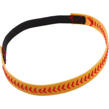 Sportliches Stirnband mit Baseball-Print, elastisches Haarband für Jungen, Softball-Sporthaarband, sportliche Kopfbedeckung