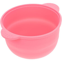 Aquecedor de cera interior pote cera de silicone fundindo tigela anti-adherente rosa remoção de cabelo ferramenta de ceragem