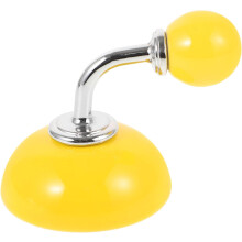 Einzelner Wandhaken aus Keramik zum Aufhängen von Hüten mit dekorativem Design