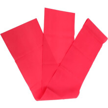 Bande de résistance de yoga rouge grand format 1500 x 150 x 0,35 mm, élastique pour exercices de Pilates, fitness et étirements