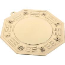 Copper Convex Bagua Mirror Feng Shui Ornament Traditional Chinese Decorative