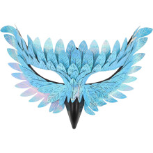 Bezauberndes Eulen-Design für Halloween-Maskenbälle – Bequeme Passform, wiederverwendbares Halbmasken-Kostüm-Accessoire