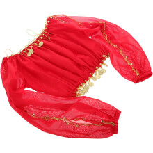 Bauchtanz-Outfit, Stammeskostüm, Oberteil, Langarmkleid