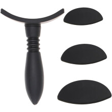 Ensemble de 4 tampons à paupières en silicone, applicateurs de fard à paupières de tailles grande, moyenne et petite