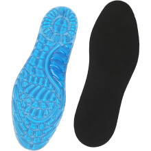 Gel-Schuheinlegesohlen für Damen und Herren, blau, S-Form, Fußgewölbeunterstützung, geeignet zum Laufen, Gehen und für den täglichen Gebrauch