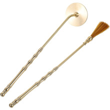 Räucherstäbchenpresse, Räucherstäbchen-Aschepinsel-Set, 2-teilig, Kupfer, rutschfest, rostbeständig, kreativ