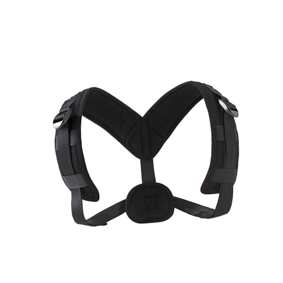 Hkhbjs Black Adjustable Back Posture Corrector Brace For Hunchback Breathable Spine Support Belt