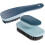 2pcs Scrub Brush Set Laundry Brush Blue Plastic Scrubbing Tools 1