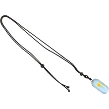Leuchtende Quallen-Halskette, Anhänger aus Leuchtharz, im Dunkeln leuchtender Schmuck