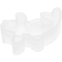 Molde de silicona resistente al calor con forma de pez koi para fundición de resina DIY, color blanco. Molde de silicona detallado y realista.