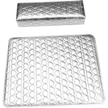 Heart Pattern Nail Arm Rest Pillow Square Hand Pillow Mat Wrist Support for Nail Salons Pu Leather Manicure Cushion