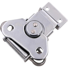 Case Box Latch Spring Load Latch Stainless Steel Mount Replacement Accessory Easy Installation Silver