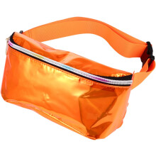 Transparente PVC-Brusttasche für Damen, Umhängetasche