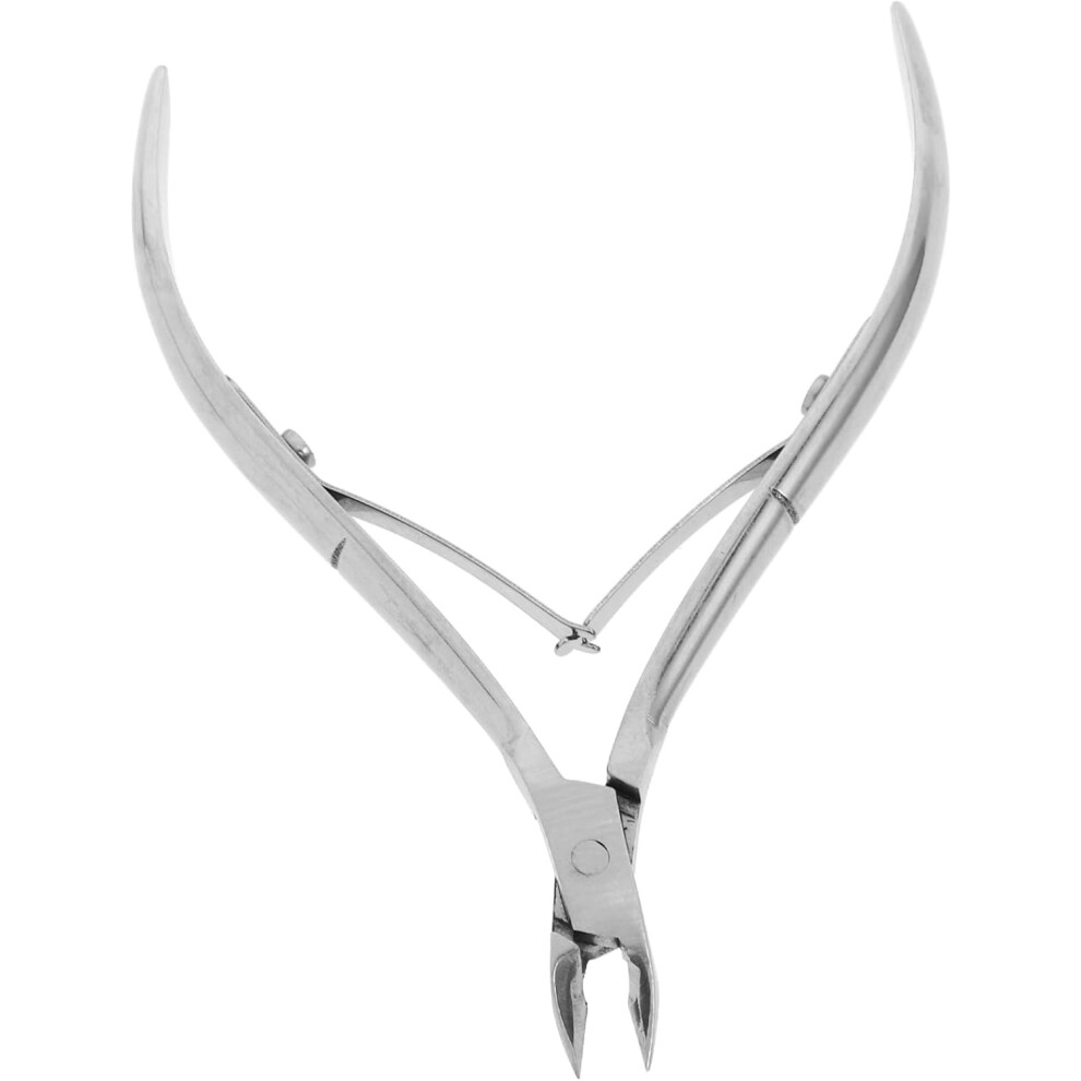 Hkhbjs Silver Stainless Steel Nail Clippers Cuticle Cutter Portable Manicure Nipper For Fingernails Toenails