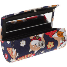 Tragbarer Lippenstift-Organizer, Kosmetik-Aufbewahrungskoffer für Damen
