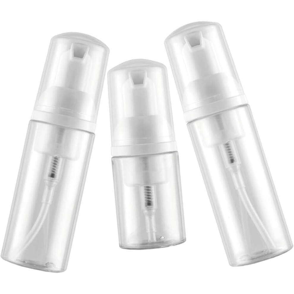 Hkhbjs 3Pcs Portable Foam Pump Bottles 50Ml Reusable Soap Dispenser Plastic Refillable Bathroom Soap Dispenser