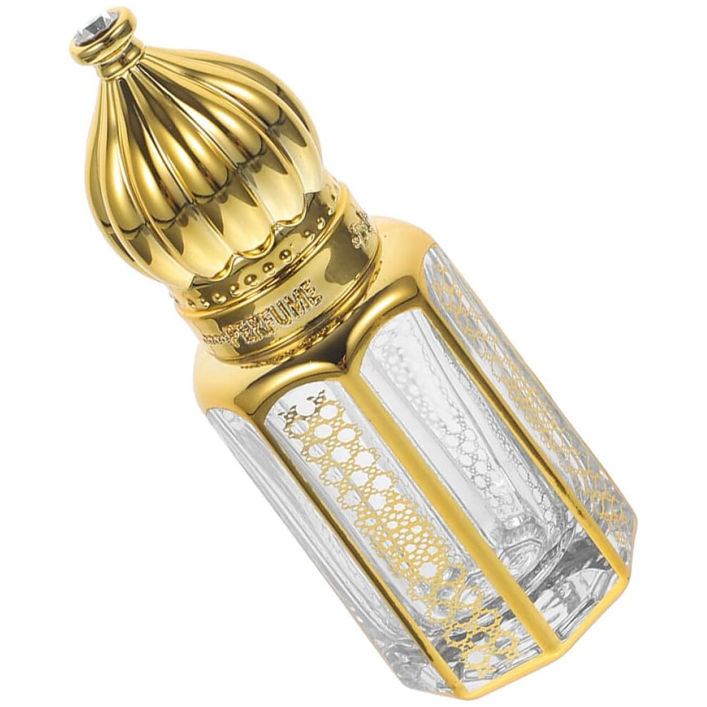 Hkhbjs 6Ml Essential Oil Roller Bottle Portable Refillable Glass Perfume Bottle