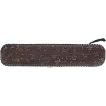 Tragetasche für Blasinstrumente, Flötentasche, Aufbewahrungstasche aus PU-Leder, schmutzabweisend, elegantes Design