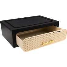 Make-up-Organizer für Schminktisch und Arbeitsplatte, Aufbewahrungsbox für Lippenstifte, Masken und Pinsel für den Schreibtisch