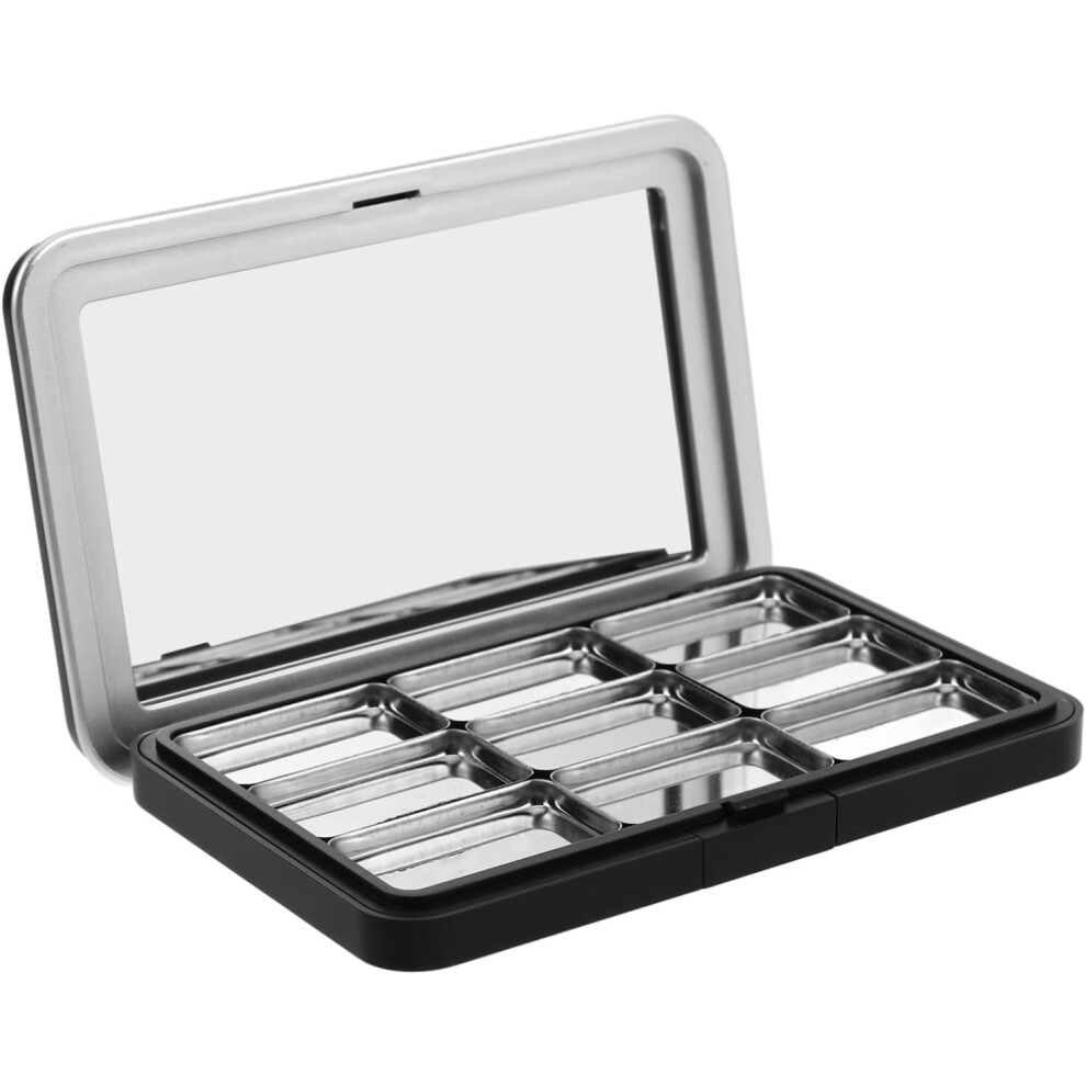 Hkhbjs Magnetic Makeup Case Eyeshadow Storage Box Empty Makeup Palette Refillable Eyeshadow Pan For Blush Highlighter