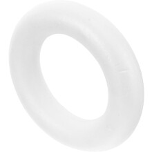 Großer, runder Schaumstoffring (21,7 x 4,4 cm) – DIY-Bastelrohling für Blumengirlanden und Partydekorationen