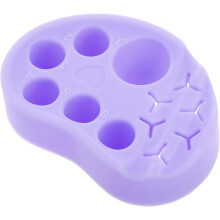 Palette en silicone pour nail art, mélange de vernis gel, palette pour tatouage des cils, peinture et contour.
