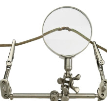Tischlupe, Schmuck- und Uhrenreparaturlupe, Vitrinenständer, Modelupe für Detailarbeiten