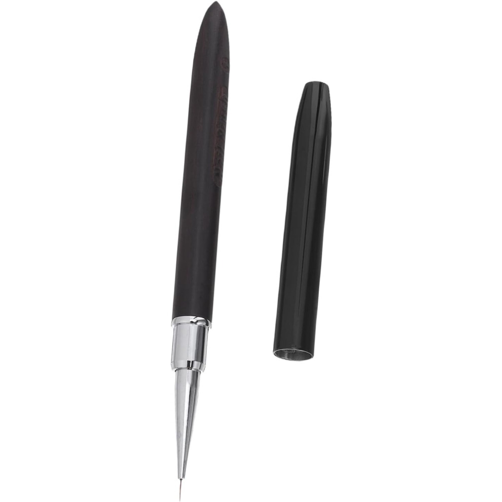 Hkhbjs Precision Nail Art Brush With Sandalwood Handle Fine Liner Pen
