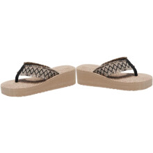 Flip-Flops mit hohem Absatz für Damen, Sommersandalen, Strandsandalen mit Keilabsatz, Plateau, bequem, für Outdoor und Freizeit