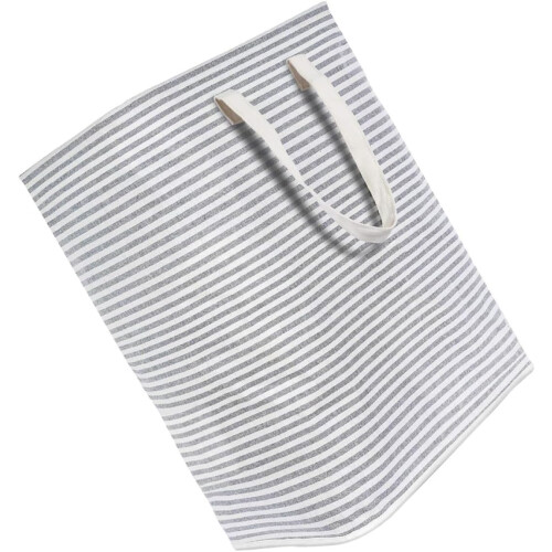 Panier à linge pliable en coton épais imperméable avec poignées