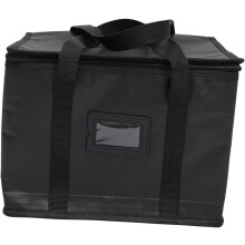 Isolierte Lunchbox mit großem Fassungsvermögen (40 l), Picknicktasche mit Schultergurten, wiederverwendbare Bento-Tasche
