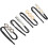 2pcs Spiral Threader Earrings Pull Through Small Curved Dangle Threader Hoops Sterling Silver 1